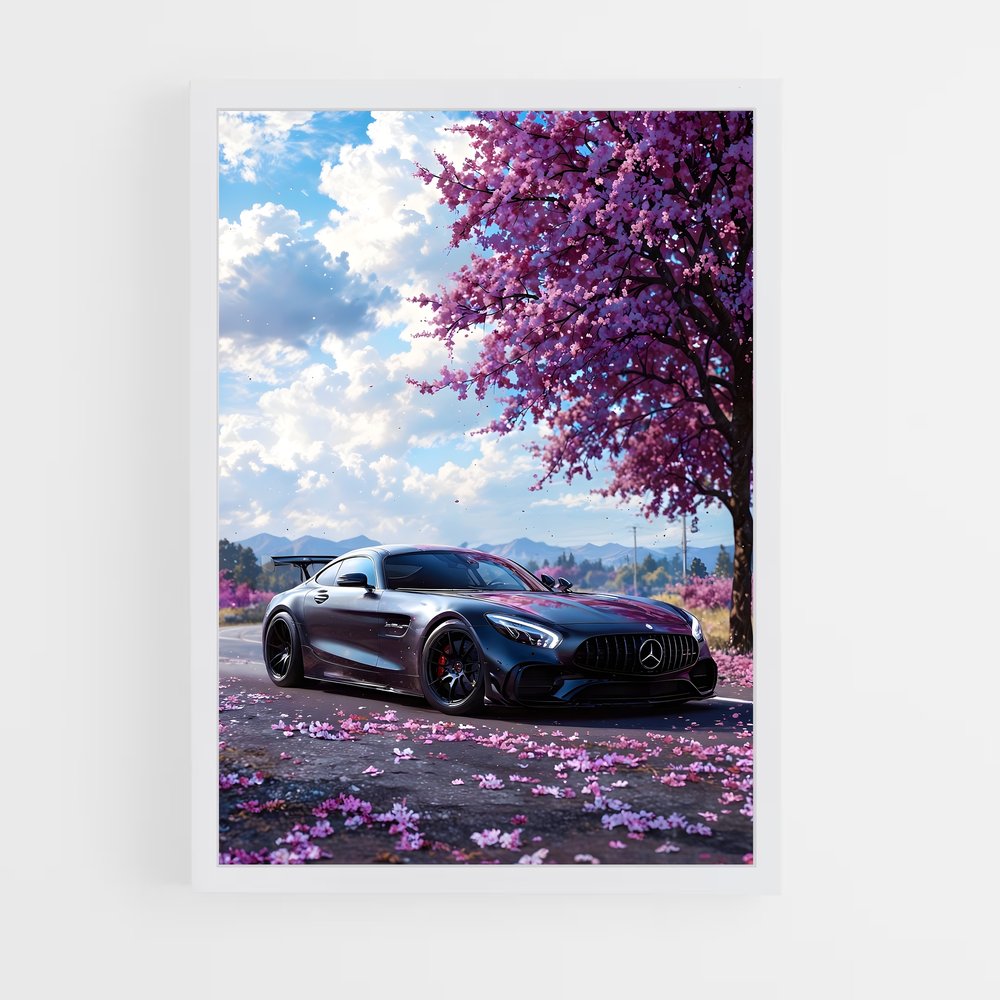 Poster Amg gt élégant – affiche Mercedes (vue 3)